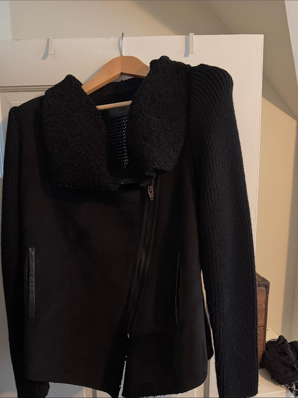 Blank NYC asymmetrical jacket